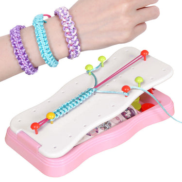 BraidBuddy | Crea pulseras únicas - Kit de tejido de pulseras DIY para niños